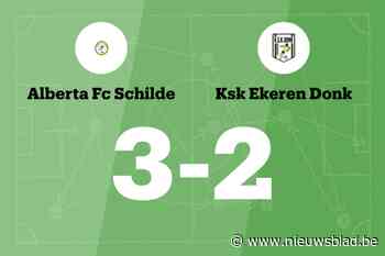 Alberta Schilde wint met één goal verschil van Ekeren Donk