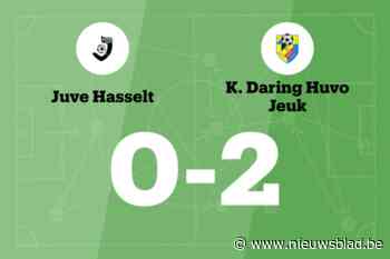 Geen verbetering voor Juve Hasselt na verlies tegen Daring Huvo Jeuk