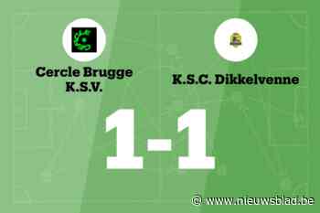 Jong Cercle en KSC Dikkelvenne delen de punten