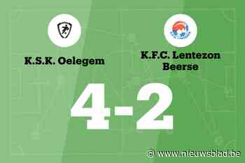 Geen verbetering voor Lentezon B na verlies tegen Oelegem