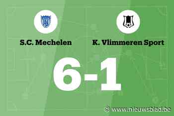 SC Mechelen wint voor de negende keer na elkaar