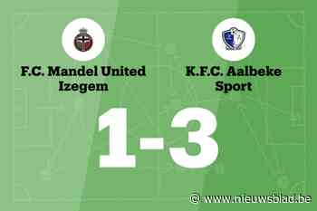 Dominant FC Aalbeke Sport te sterk voor Mandel United B