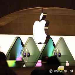 Apple verdiende tijdens de feestdagen meer aan de verkoop van iPhones