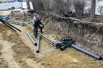 Neue Wallstraßenbrücke in Ulm: Arbeiten laufen schon im Untergrund
