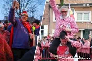 De eerste koppen sneuvelen in het gansrijden: Steven Brusten (Zandvliet) en Dirk Lathouwers (Berendrecht) kronen zich tot koning