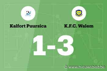 Walem verslaat Kalfort Puursica en blijft winnen
