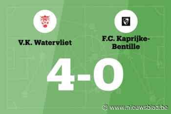 VK Watervliet zet ongeslagen reeks voort