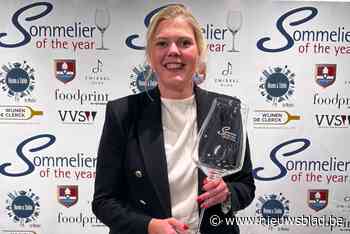 Elise (25) van Brasserie Ruislé verkozen tot beste sommelier van West-Vlaanderen