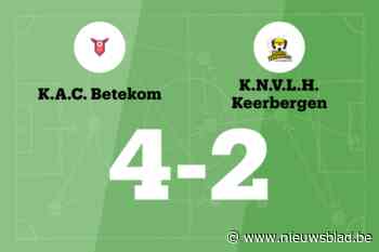 KAC Betekom B verslaat KNV Keerbergen met 4-2 en eindigt reeks zonder overwinning