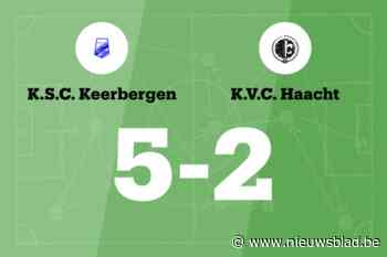KSC Keerbergen verslaat KVC Haacht B met 5-2