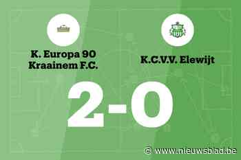 K Eur.90 Kraainem maakt einde aan slechte reeks door zege op KCVV Elewijt
