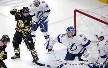 Vasilevskiy stops 36 shots as Lightning beat Bruins 3-2 in shootout
