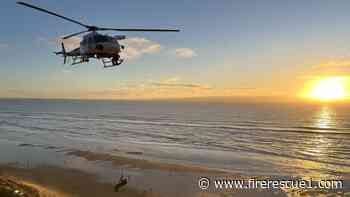 Calif. first responders rescue 12-year-old boy stranded on cliff