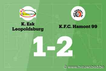 KFC Hamont 99 dankzij Wietse Baerts en Ferren Peeters langs K.ESK Leopoldsburg
