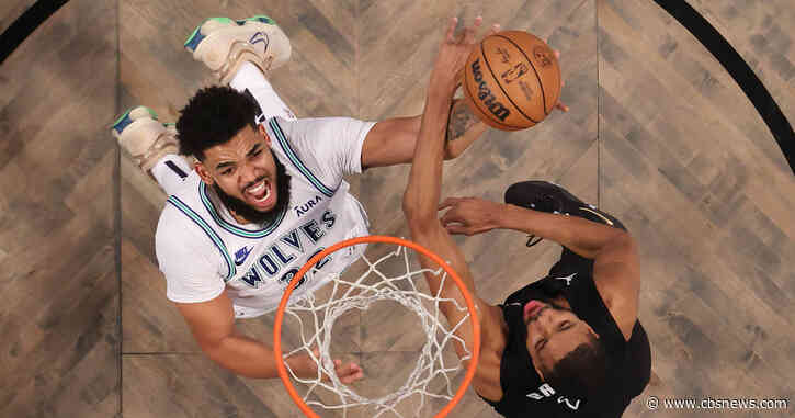 Towns scores 27 points, Edwards gets 24, Timberwolves hang on for win over Nets