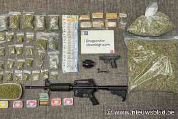 Politie rijdt dealers klem in Wilrijk: 2,5 kilogram cannabis en wapens aangetroffen bij huiszoeking
