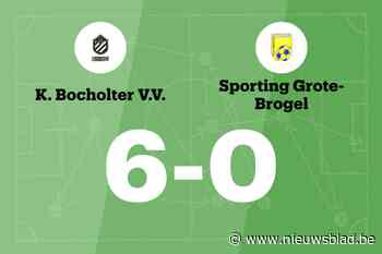 Bocholter VV B boekt monsterzege op Sporting Grote Brogel