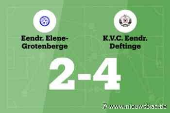 Zege VC Eendracht Deftinge op Eendracht Elene-Grotenberge B