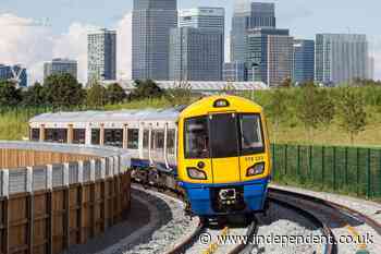London Overground rail lines get names and colours to ease navigation