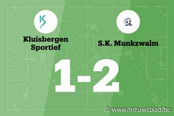 SK Munkzwalm B maakt met overwinning einde aan zegereeks Kluisbergen Sportief B