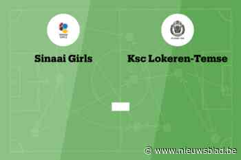 Wedstrijd tussen Sinaai Girls en KSC Lokeren-Temse afgelast