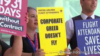 ‘It's time for change': Flight attendants at FLL push for higher wages