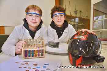 Neue Technik für Motorradhelme