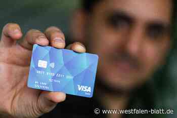 Bezahlkarte: Bei der Stadt Herford ginge es um zwölf Asylbewerber