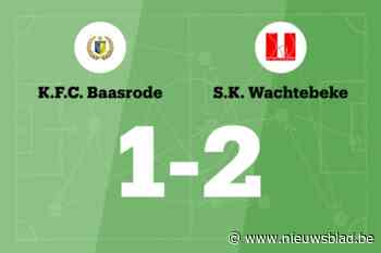 SK Wachtebeke wint het duel met KFC Baasrode en beslist in de eerste helft
