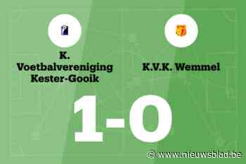 Heindryckx is goud waard voor KVV Kester-Gooik tegen KVK Wemmel