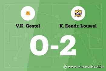 Overduidelijke overwinning voor Eendracht Louwel tegen VK Gestel