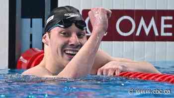 Okotoks' Finlay Knox pulls off comeback for 1st career gold medal at swimming worlds