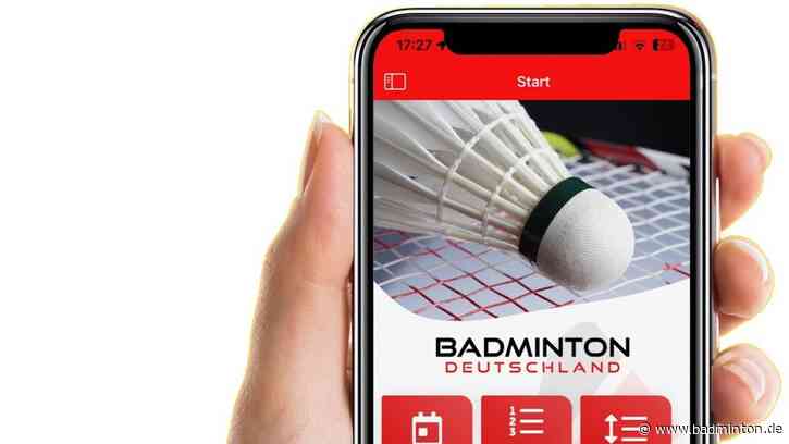 Die Badminton-App ist da