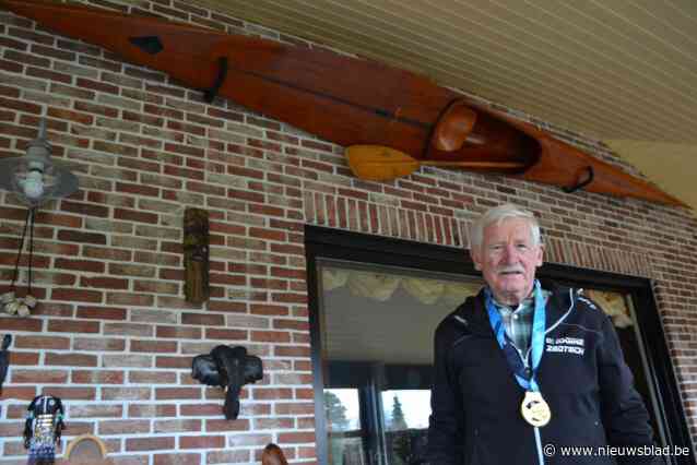 Marc (81) hangt kajak na tientallen jaren vol sportieve successen definitief aan de haak: “Ik blijf conditie onderhouden in mijn fitnessruimte met elektronische roeiboot”