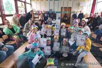 GO!-basisschool De Regenboog bouwt feestje voor eerstejaars en hun juffen