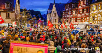 Demonstrationen gegen Rechts in Franken: Hier wird protestiert
