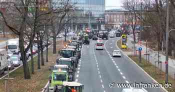 "Jetzt ist Schluss": Bauern kündigen nächste Protestaktionen in Franken an - diese Orte sind betroffen