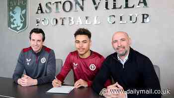 Aston Villa confirm £15m signing of Morgan Rogers from Middlesbrough - with Man City taking home 25 per cent of the fee due to sell-on clause