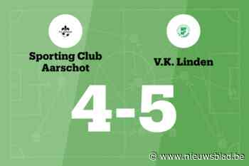 VK Linden B beëindigt reeks van zes nederlagen