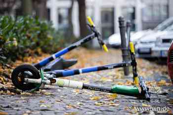 Parkzonen für E-Scooter sollen auf die Straßen verlegt werden