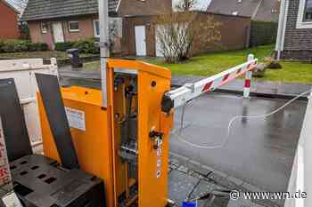 Die neue Schranke in Wolbeck hat Schluckauf