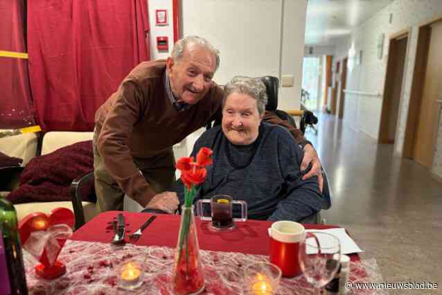 Aymonshof laten bewoners met dementie Valentijndaten met partners