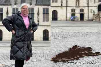 Aalsterse draak passeert op Grote Markt van ‘aartsvijand’ Dendermonde: “Hij mag wel zijn voeten vegen in ’t vervolg”