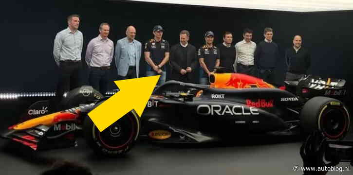 Red Bull RB20 gelekt met Christian Horner aanwezig