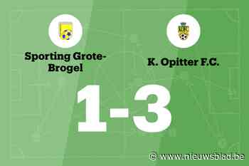 Diop scoort twee keer voor Opitter FC in wedstrijd tegen Sporting Grote Brogel