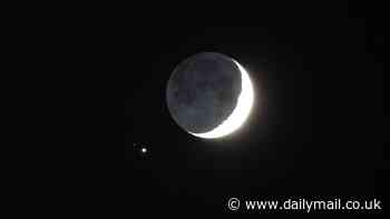 Jupiter and the moon will 'kiss' on Valentine's Day... here is how YOU can see it