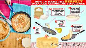 The scientific formula for the perfect pancake - and why you should always use oil over butter
