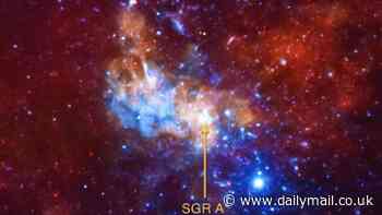 The real post-Superbowl star: Massive black hole at our galaxy center is spinning so fast it's warping spacetime and taking on shape of a FOOTBALL