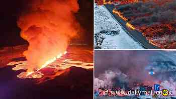 The terrifying sounds that hinted Iceland's volcano was ready to blow once again: Audio clip reveals the seismic activity in the build up to the eruption