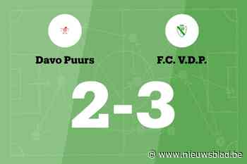 F.C. V.D.P. toont wederom uitstekende vorm met zege op Davo Puurs